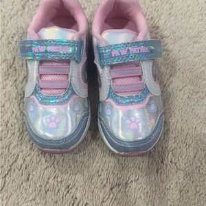 Skye Paw Patrol Kids Light-Up Sneakers - Pink and Blue